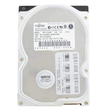 Festplatte Fujitsu MPF3102AT 10,2GB 5,4K ATA CA05423-B94200EB 3.5'' Zoll