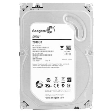Seagate SV35 ST2000VX000 2TB 7200RPM SATA III 64MB 3,5''