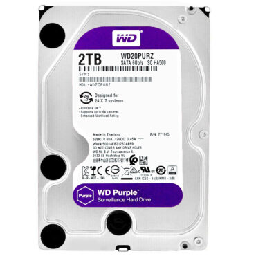 Western Digital WD Purple 2TB WD20PURZ 5400Rpm 64MB 3,5" Zoll