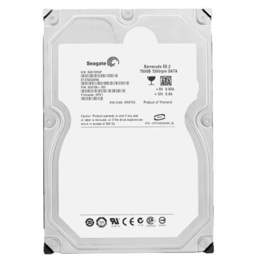 Festplatte Seagate 750Gb ST3750330NS 32Mb Cache 7200Rpm Sata II 3.5'' Zoll