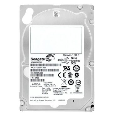 Seagate ST9600205SS 600GB 10 000Rpm Sas II 2,5" Zoll
