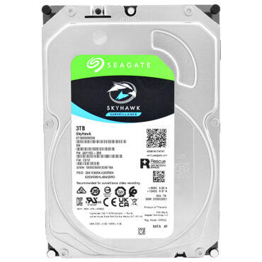 Seagate ST3000VX009 SkyHawk 3TB 7200Rpm 256Mb Cache Sata III 3.5'' Zoll