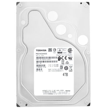Festplatte Toshiba 4TB MG04ACA400E 128MB 7200RPM Sata III 3,5" Zoll