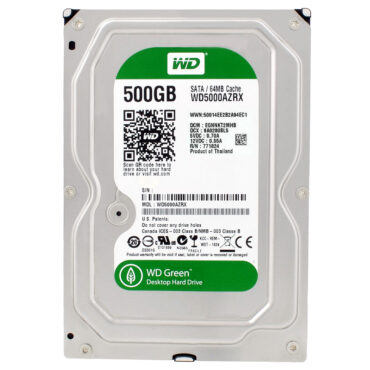 Festplatte Western Digital 500GB WD5000AZRX 7200U/min 64MB Sata III 3,5"