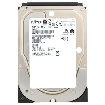 Festplatte Fujitsu MBA3073RC 73GB 15 000 Rpm SAS 3.5” Zoll