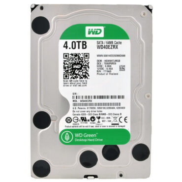 Western Digital Green 4TB WD40EZRX 64MB Cache 7200 RPM SATAIII 3.5"