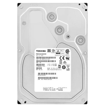 Festplatte Toshiba 6TB MG04ACA600E 128MB 7200RPM Sata III 3,5" Zoll