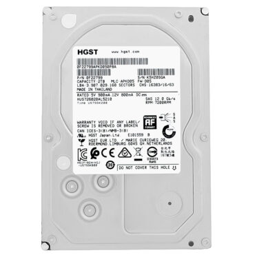 HGST 2Tb HUS726020AL5210 128Mb Cache HDD Sas III 7200RPM 3,5" Zoll Ultrastar