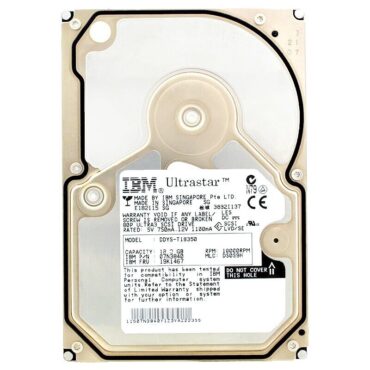 Festplatte IBM DDYS-T18350 18GB 10K SCSI 80 PIN 3.5'' Zoll 07N3840