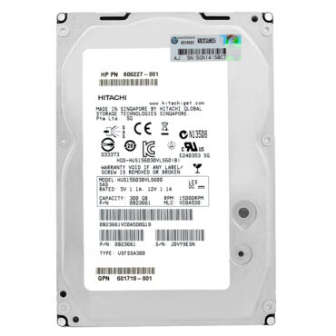 Festplatte HP HUS156030VLS600 300GB 15000Rpm SAS 3,5″ 606227-001