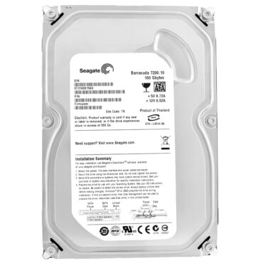 Festplatte Seagate ST3160815AS 160GB 7200 RPM 8MB SATA II 3,5'' Barracuda