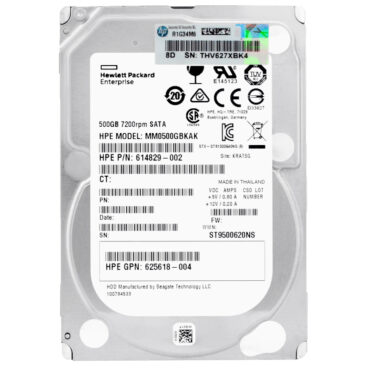 Festplatte HP MM0500GBKAK 500GB 7200Rpm SATA III 2.5'' 614829-002