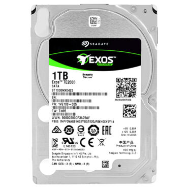 Seagate ST1000NX0423 1TB 128Mb Cache 7200Rpm Sata III 2,5" Exos