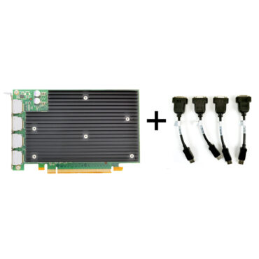 Nvidia Quadro NVS 450 Grafikkarte 512MB 4xDP PCI-E