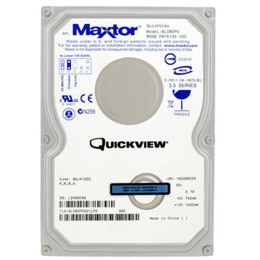 Festplatte Maxtor 6L080P0 80GB 5400RPM Pata/133 3.5" Zoll QuickView
