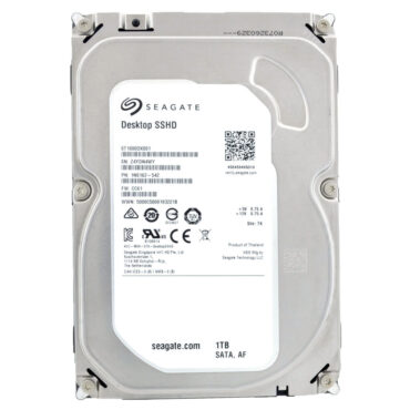 Festplatte Seagate SSHD ST1000DX001 1TB 7200U/min 64MB Sata III 3,5 zoll