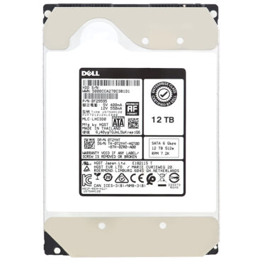 Festplatte Dell 12TB HUH721212ALE600 256Mb 7200Rpm Sata III 3,5" Zoll 0T2YHT