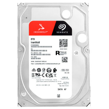 Festplatte Seagate 8Tb ST8000VN004 256Mb Cache 7200Rpm Sata III 3,5" Zoll