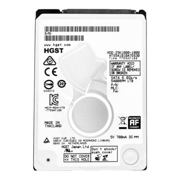 HGST 1Tb HTS541010A7E630 Sata III 32Mb Z5K1000 2,5" Zoll