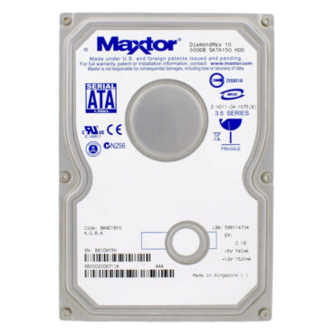 Festplatte Maxtor 300GB DiamondMax 10 BANC1BY0 7200U/min 8MB Sata 3,5" Zoll