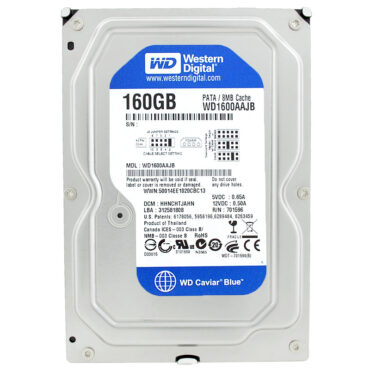 Festplatte WD WD1600AAJB 160GB 8Mb Cache 7200Rpm Ata 3.5'' Zoll