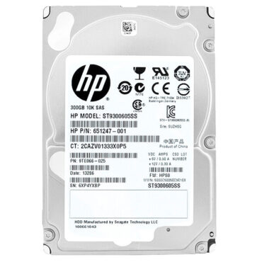 Festplatte HP 300Gb ST9300605SS 10000 RPM SAS 651247-001 2.5'' Zoll