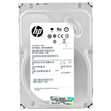 Festplatte HP MB1000EBZQB 1TB 7200 RPM SATA II 3.5" Zoll 649401-002