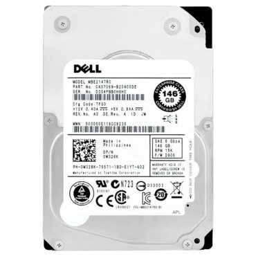 Festplatte Dell 0W328K 146GB 15 000Rpm Sas II 16Mb Cache MBE2147RC 2.5'' Zoll