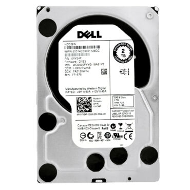 Festplatte Dell 0YY34F 2TB SAS II 7200 RPM 32MB 3.5'' WD2000FYYG