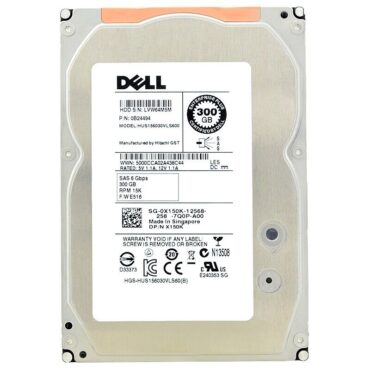 Festplatte Dell 300GB HUS156030VLS600 15000Rpm Sas 3.5'' 0X150K