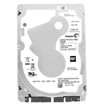 Festplatte Seagate 500Gb ST500LT032 16Mb Cache 5400Rpm Sata III 2,5"