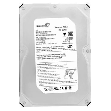 Festplatte Seagate ST3250823AS 250GB 8Mb Cache 7200Rpm Sata 3,5''