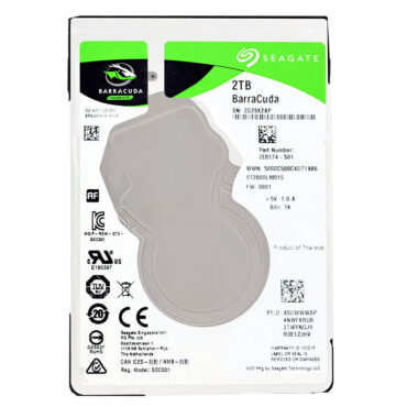 Festplatte Seagate ST2000LM015 2TB 128MB Cache 5400Rpm Sata III 2.5" Zoll