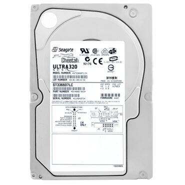 Festplatte Seagate ST336607LC Ultra320 36GB 80-PIN 10 000RPM 3,5" Zoll