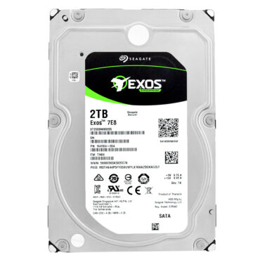 Seagate Exos 7E8 ST2000NM0055 2TB 128MB Cache 7200Rpm Sata III 3,5'' Zoll