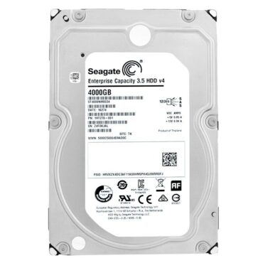 Festplatte Seagate 4TB ST4000NM0034 128Mb Cache 7200 RPM Sas III 3,5'' Zoll