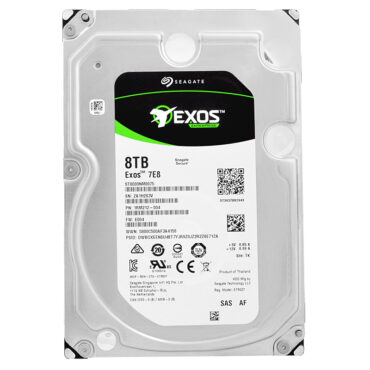 Festplatte Seagate ST8000NM0075 8Tb 256Mb Cache 7200Rpm Sas III 3,5'' Zoll Exos