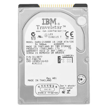 Festplatte IBM 18Gb DARA-218000 512Kb Cache 4200Rpm ATA 2.5''