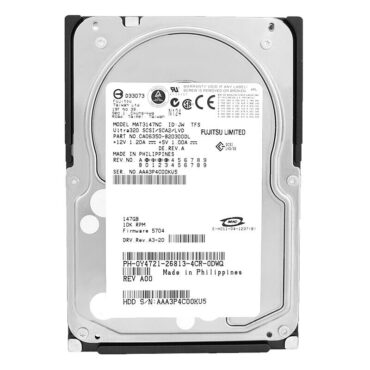 Festplatte Dell 147Gb MAT3147NC 8Mb Cache 10 000 Rpm 80-pin 3,5" Zoll 0Y4721