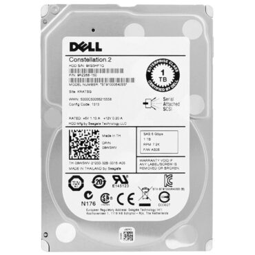 Festplatte Dell 09W5WV 1TB SAS 7200Rpm 64MB 2.5'' Zoll ST91000640SS