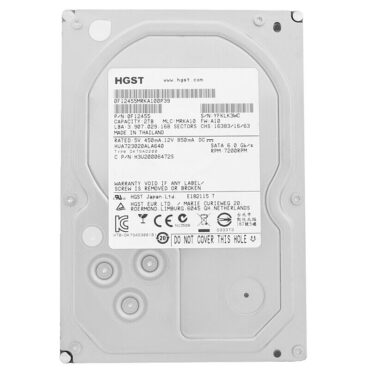 Festplatte Hitachi/HGST 2Tb HUA723020ALA640 64Mb Cache 7200Rpm SATA III 3.5”Zoll