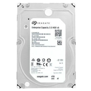 Seagate ST4000NM0125 4TB 128Mb Cache 7200Rpm Sas III 3,5" Zoll Enerprise