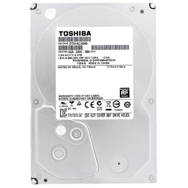Festplatte Toshiba DT01ACA300 3TB 7200RPM 64MB Cache Sata III 3,5" Zoll