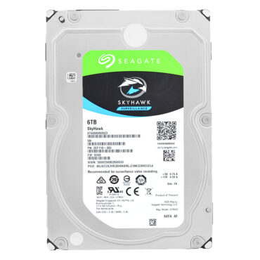 Seagate ST6000VX0023 SkyHawk 6TB 7200Rpm 256Mb Cache Sata III 3.5'' Zoll