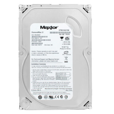 Festplatte Maxtor DiamondMax 21 160GB STM3160215A 2MB ATA IDE 7200Rpm 3,5''Zoll