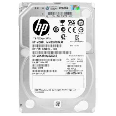 Festplatte HP MM1000EBKAF 1TB Sata II 7200Rpm SFF 2.5'' Zoll 614828-003