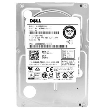 Festplatte Dell 300GB AL13SXB300N 15000Rpm 64Mb Cache Sas II 2.5'' Zoll 04GN49