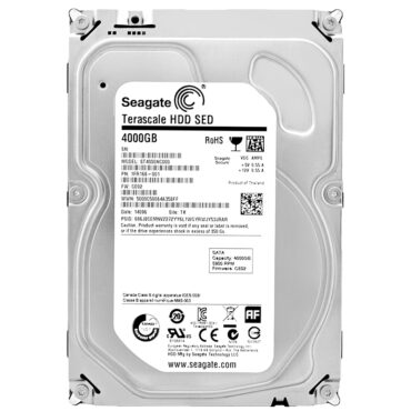 Festplatte Seagate 4Tb ST4000NC000 5900Rpm 64Mb SATA III 3,5'' TERASCALE HDD