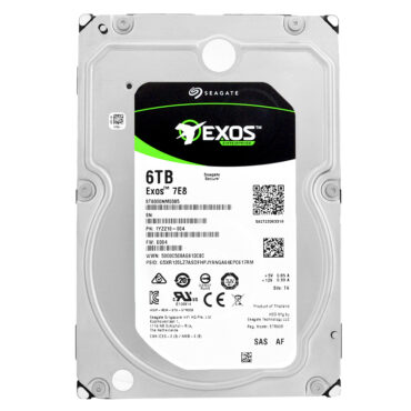 Seagate ST6000NM0095 Exos 7E8 6TB 7200Rpm 256Mb Cache Sas III 3.5'' Zoll