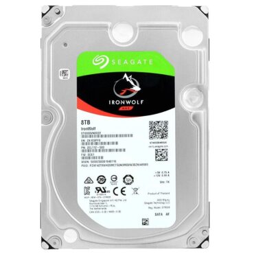 Festplatte Seagate ST8000VN0022 8Tb 256Mb Cache 7200Rpm Sata III 3,5'' Zoll